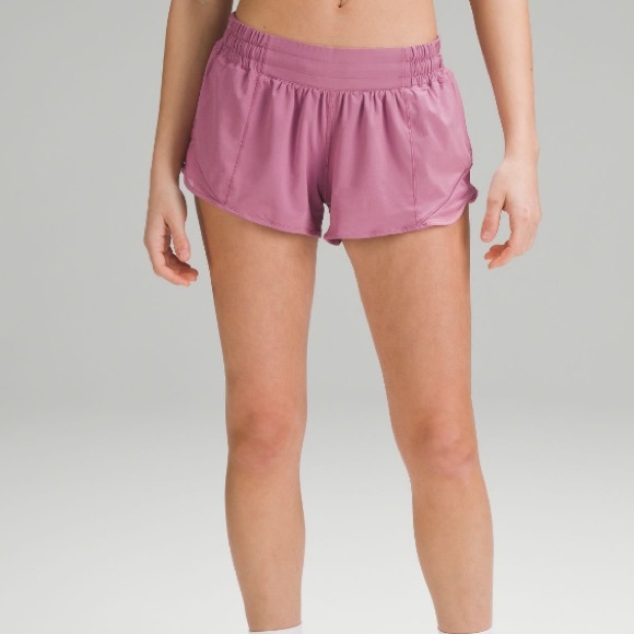lululemon athletica Pants - Lululemon Hotty Hot 2.5” Shorts - Velvet Dust